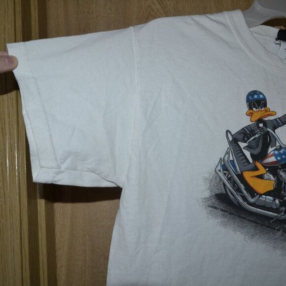 Harley Davidson Looney Toons Grand Canyon Arizona Graphic Draffy Duck T-shirt - Picture 15 of 16